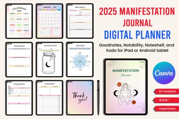 2025 Hyperlink Digital Planner Bundle