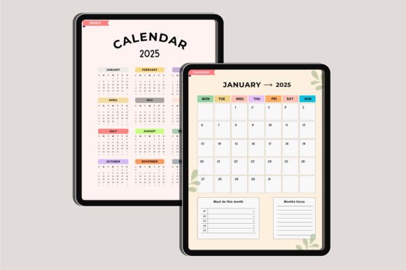 2025 Hyperlink Digital Planner Bundle