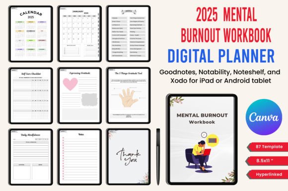 2025 Hyperlink Digital Planner Bundle