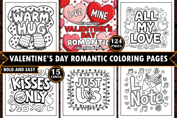 ADULT Bold & Easy Quotes Coloring Page Bundle