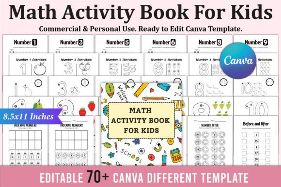 Best Kids Activity Book Bundle for Canva