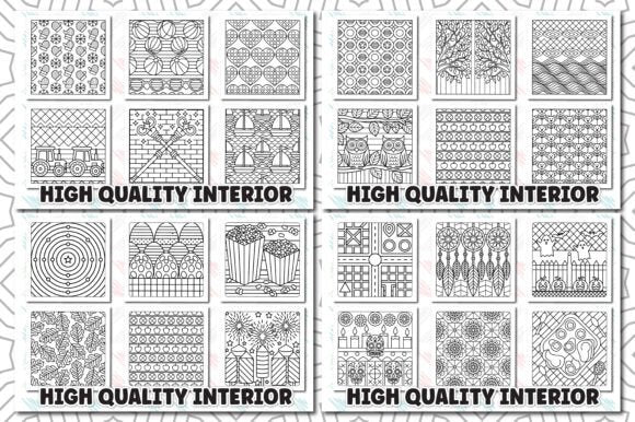 Comfy Patterns Coloring Book Bundle