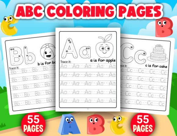 Kids Activity and Coloring Pages Bundle