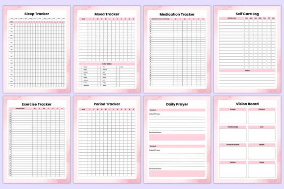 Self-Love Journal Bundle Canva Template