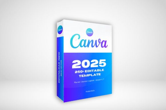 250+ Editable Canva Templates | KDP 2025