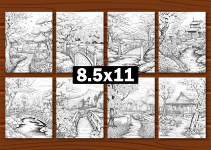 300 Spring Scenes Coloring Pages