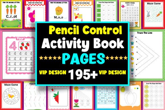 Kids Activity and Coloring Pages Bundle