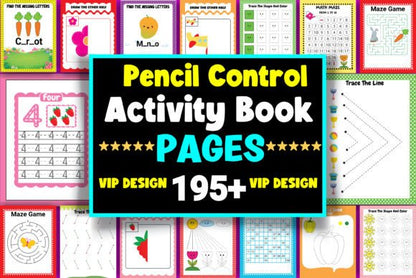 Kids Activity and Coloring Pages Bundle