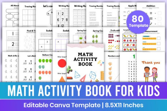 Mega Kids Activity Book Bundle Canva Kdp